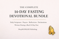 14‑Day Fasting Devotional Bundle (Complete Digital Series)