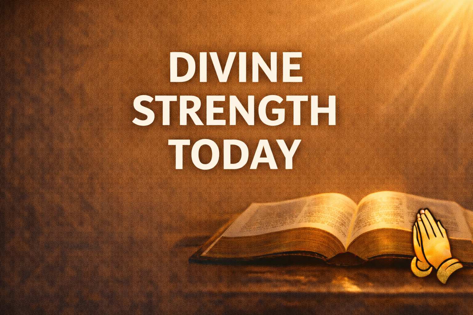 Day 11 — The Day of Divine Strength (14‑Day Fasting Devotional)
