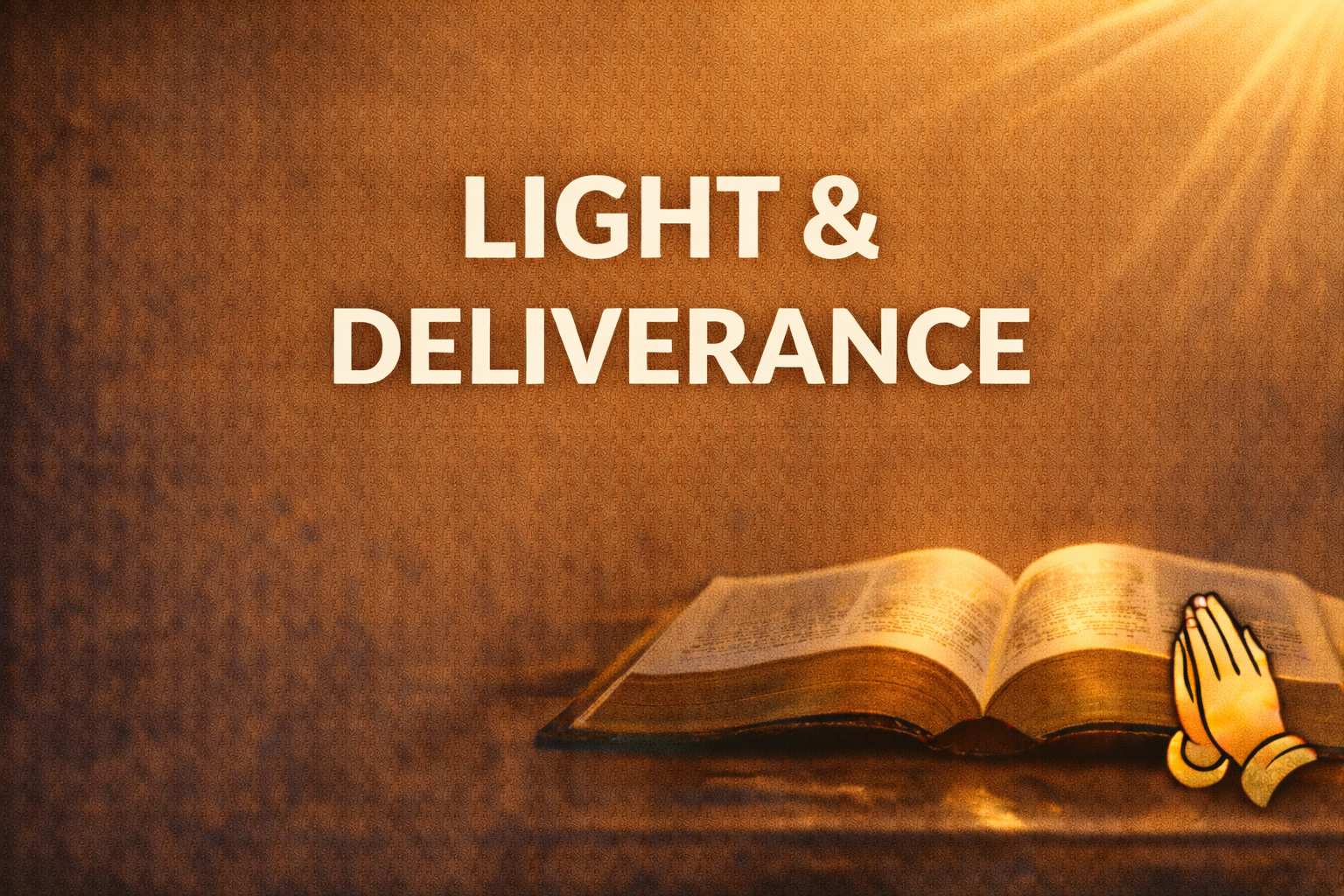 Day One Fasting Scriptures: Light, Deliverance, Clarity & Faith