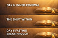 Day Six Fasting Devotional PDF – Inner Renewal, Spiritual Alignment & Scriptures | 14‑Day Fast